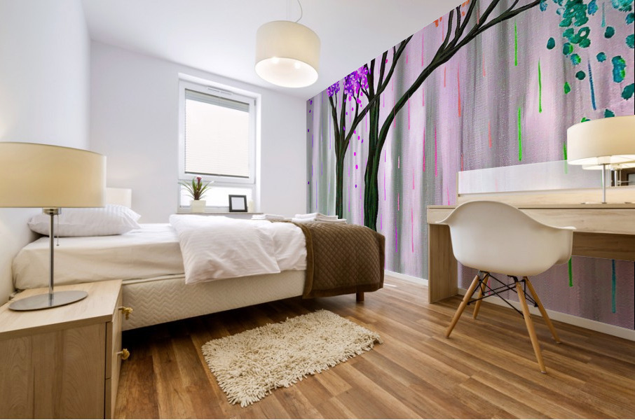 Beautiful Tree Mural print