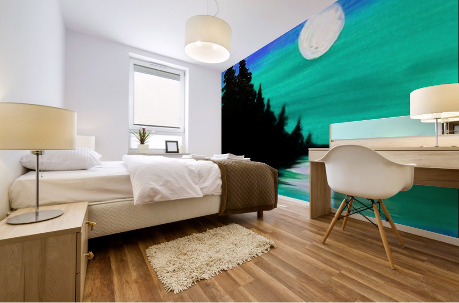 Nice place  Mural print
