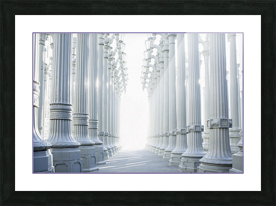 Very nice Columns  Picture Frame print