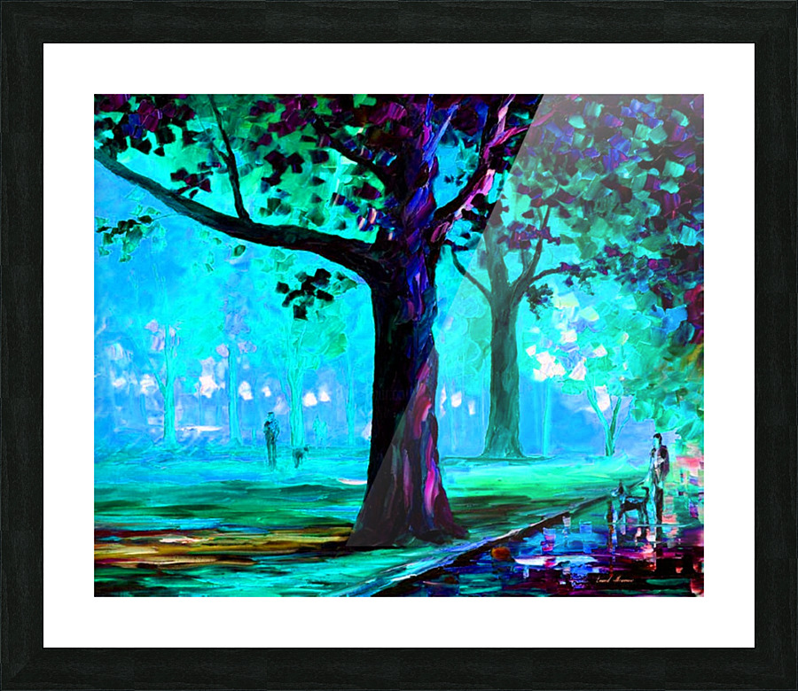 Trees nice place Picture Frame print