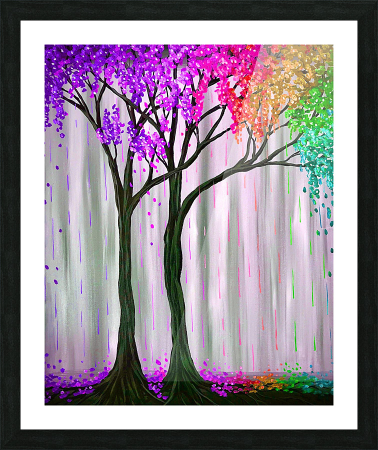 Beautiful Tree Picture Frame print