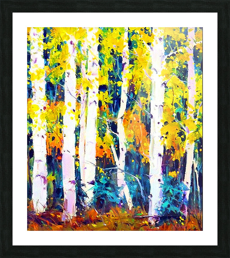 Master tree Picture Frame print