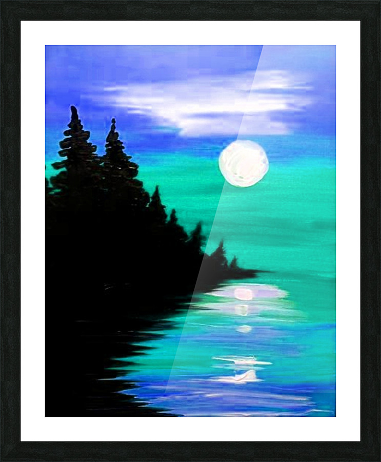 Nice place  Picture Frame print