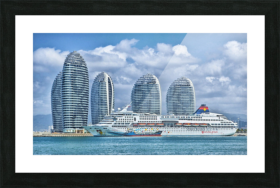 Ship Picture Frame print