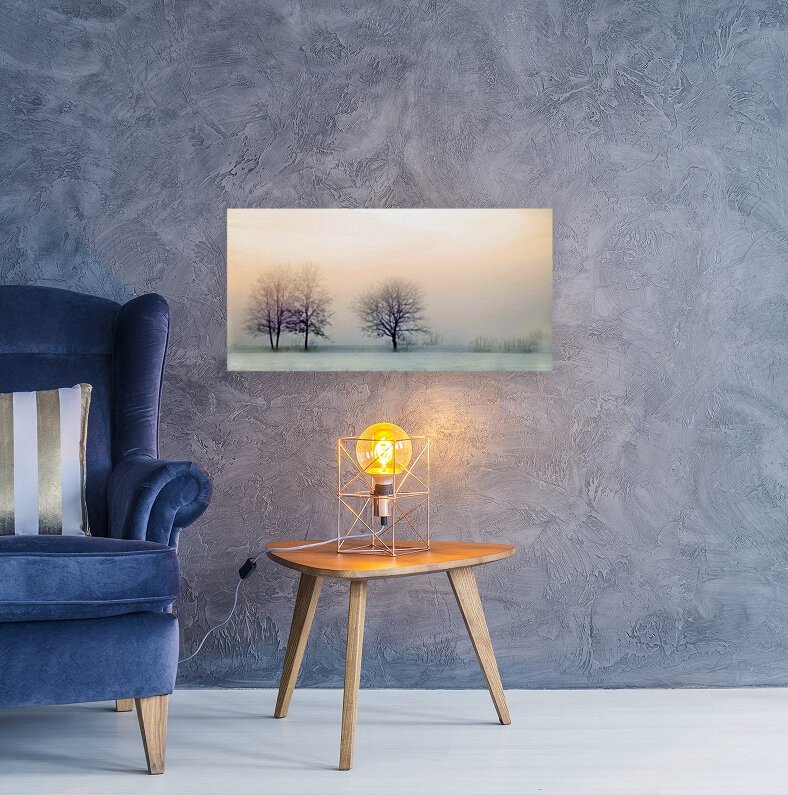Nature winter landscape Reproduction