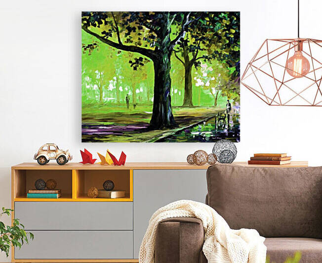 Colored tree by Nature Art