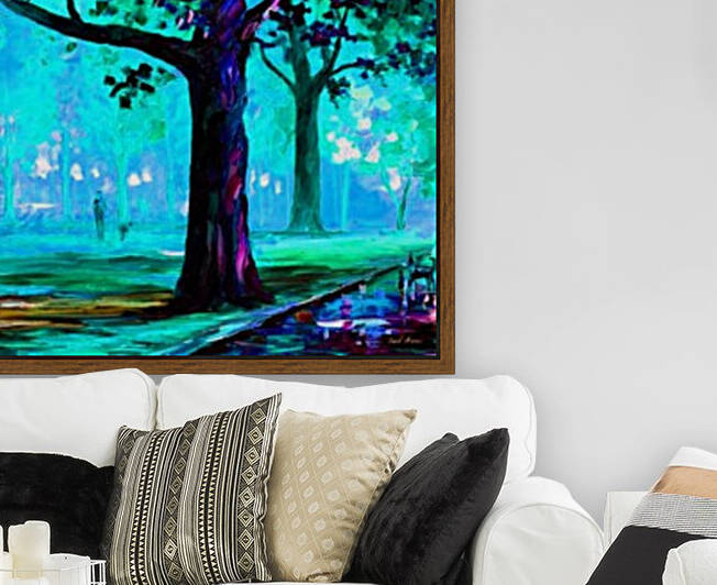 Trees nice place by Nature Art