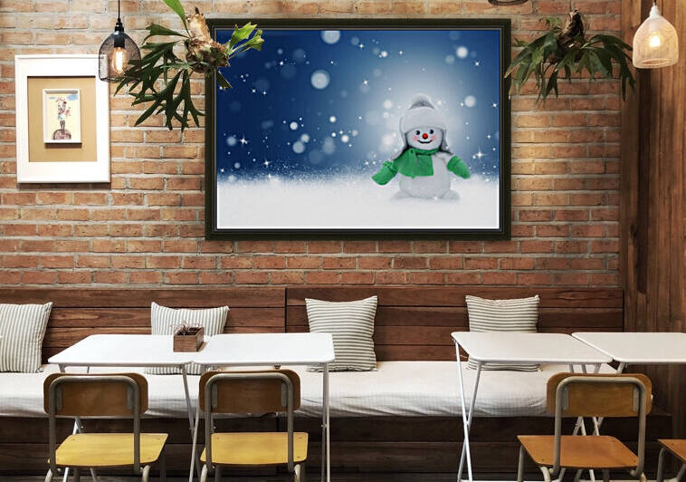 Snowman by Nature Art