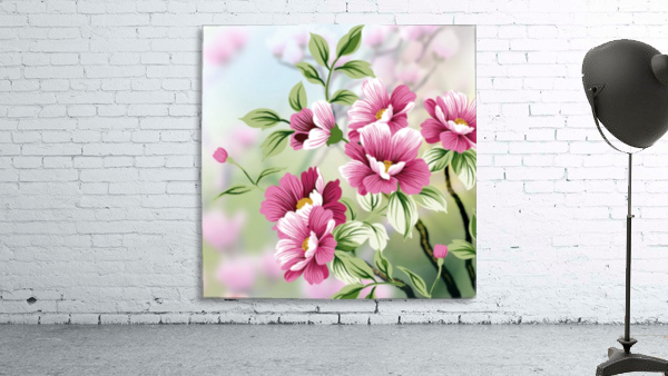 Beautiful flowers  Wall Preview