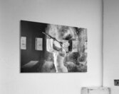 Photo shoot with Internationally acclaimed flutist and rock climber Nina Acrylic Print