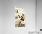 Hailie in a speakeasy bar roaring 20s Acrylic Print