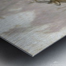 Wolves are legendary because of their spine-tingling howl  Metal print