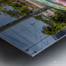 Stop sigh wheel....  Metal print