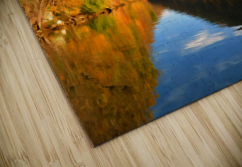 Head waters cheat lake in fall Daniel L Friend puzzle
