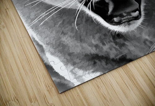 Mountain lion roaring Daniel L Friend puzzle