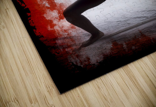 Mercedes dancer modeling in studio Daniel L Friend puzzle