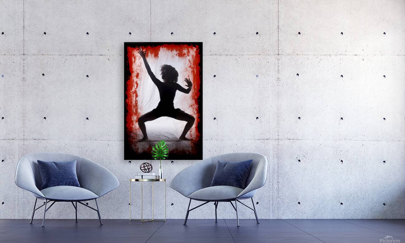 Mercedes dancer modeling in studio Reproduction
