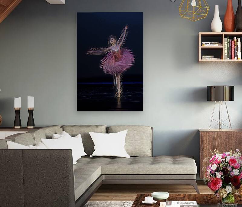 Pink dancer Reproduction