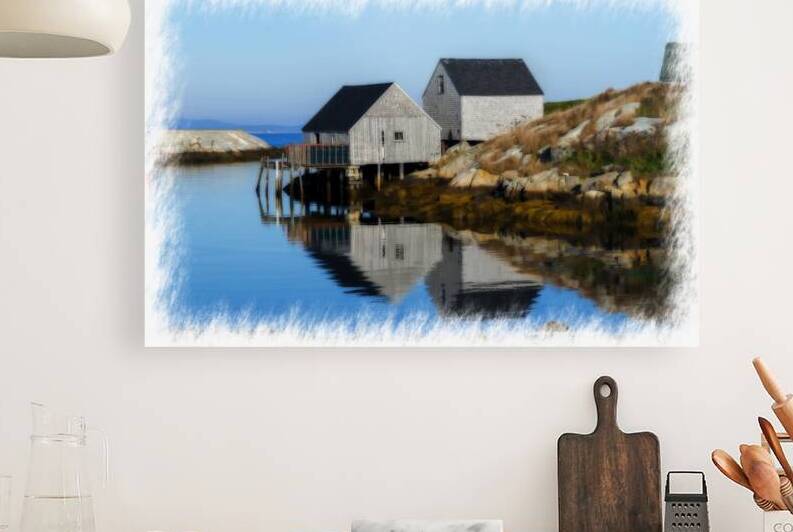 Peggys Cove is a small rural community located on the eastern shore of St. Margarets Bay in Nova Scotia by Daniel L Friend