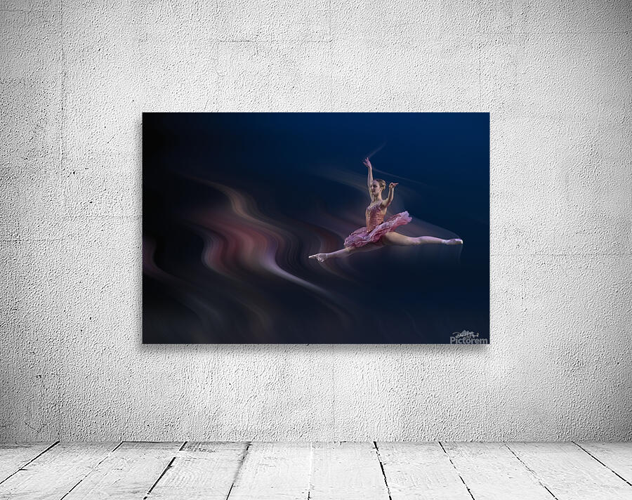 Dance jump in motion Wall Preview