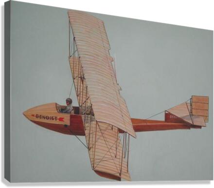 Benoist Seaplane Canvas Print