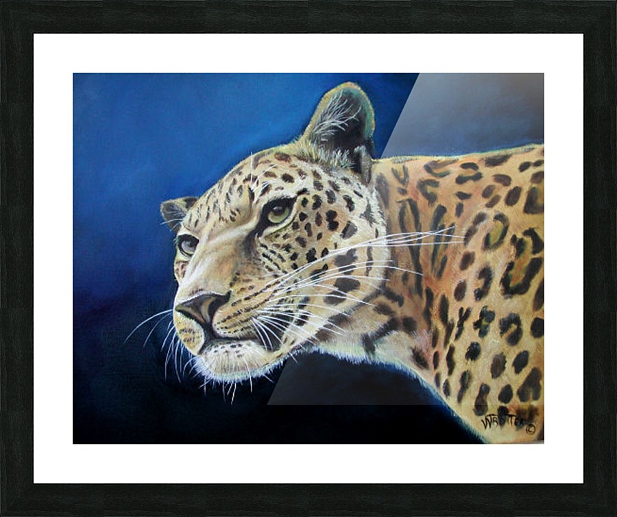 Hello Jaguar Picture Frame print