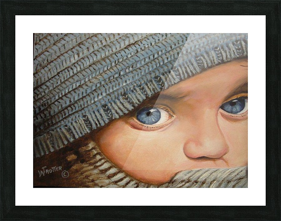 The Child Picture Frame print
