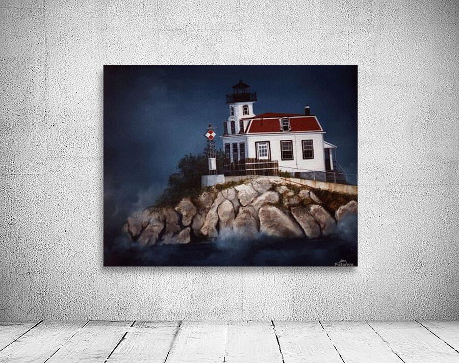 Pomham Rocks LIghthouse 1871 Wall Preview
