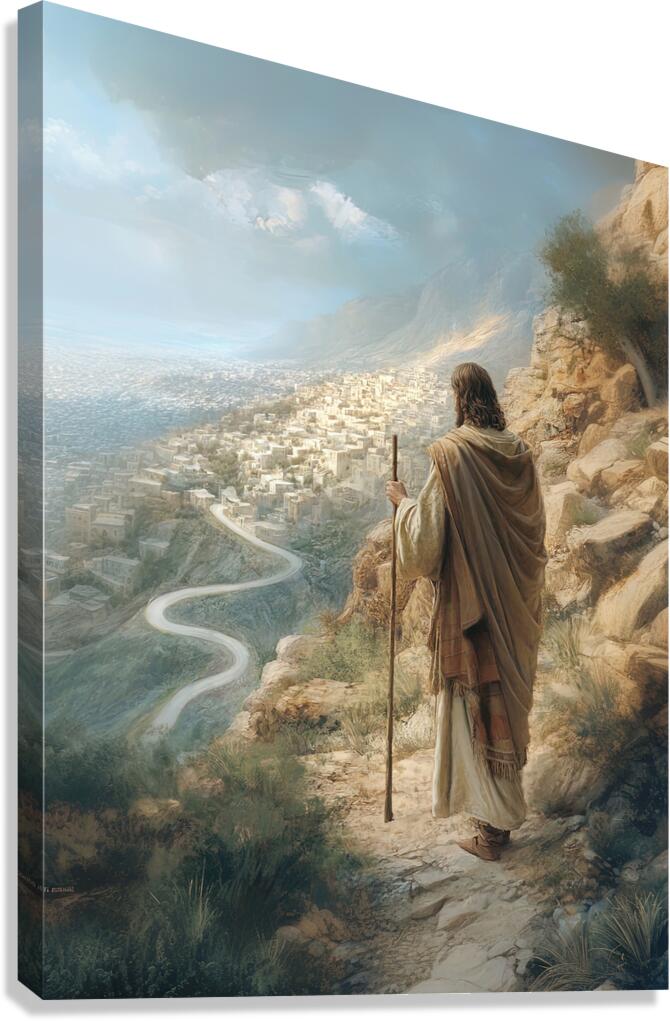 The Redeemers Gaze Canvas Print