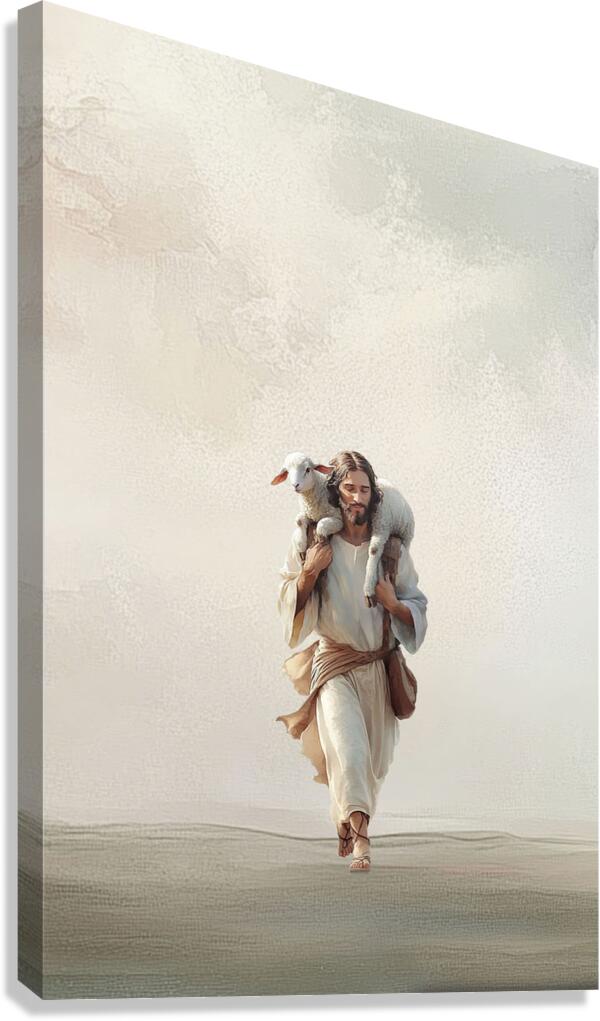 Divine Guardian vertical Canvas Print
