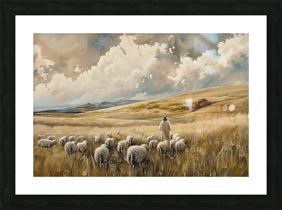The Good Shepherd Picture Frame print