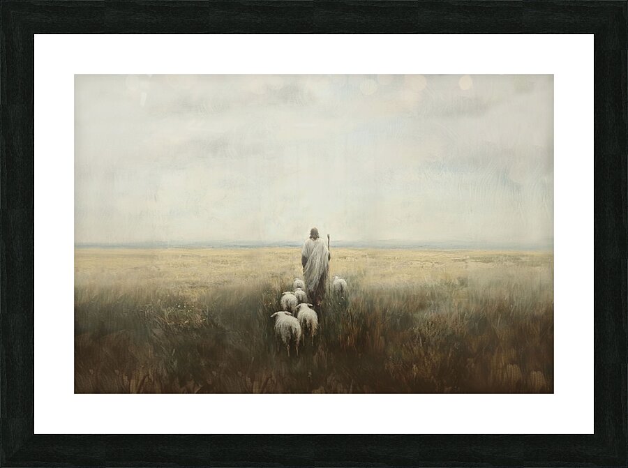 Return to the Fold -  Horizontal  Picture Frame print