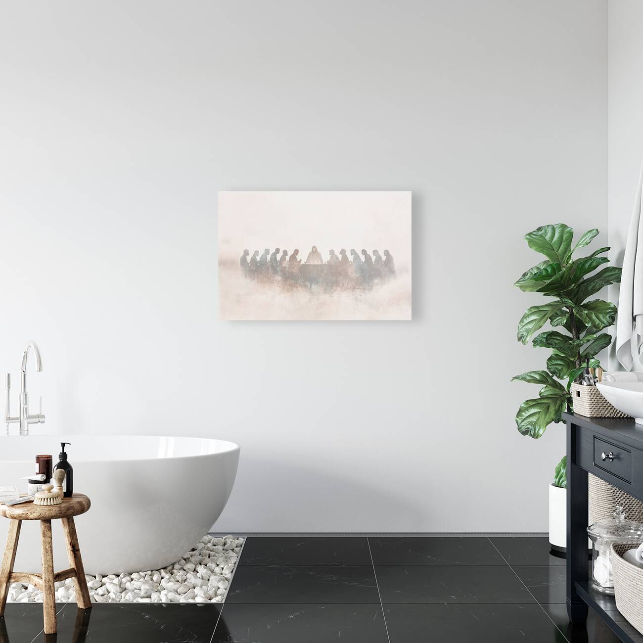 Last Supper - Minimalist Reproduction