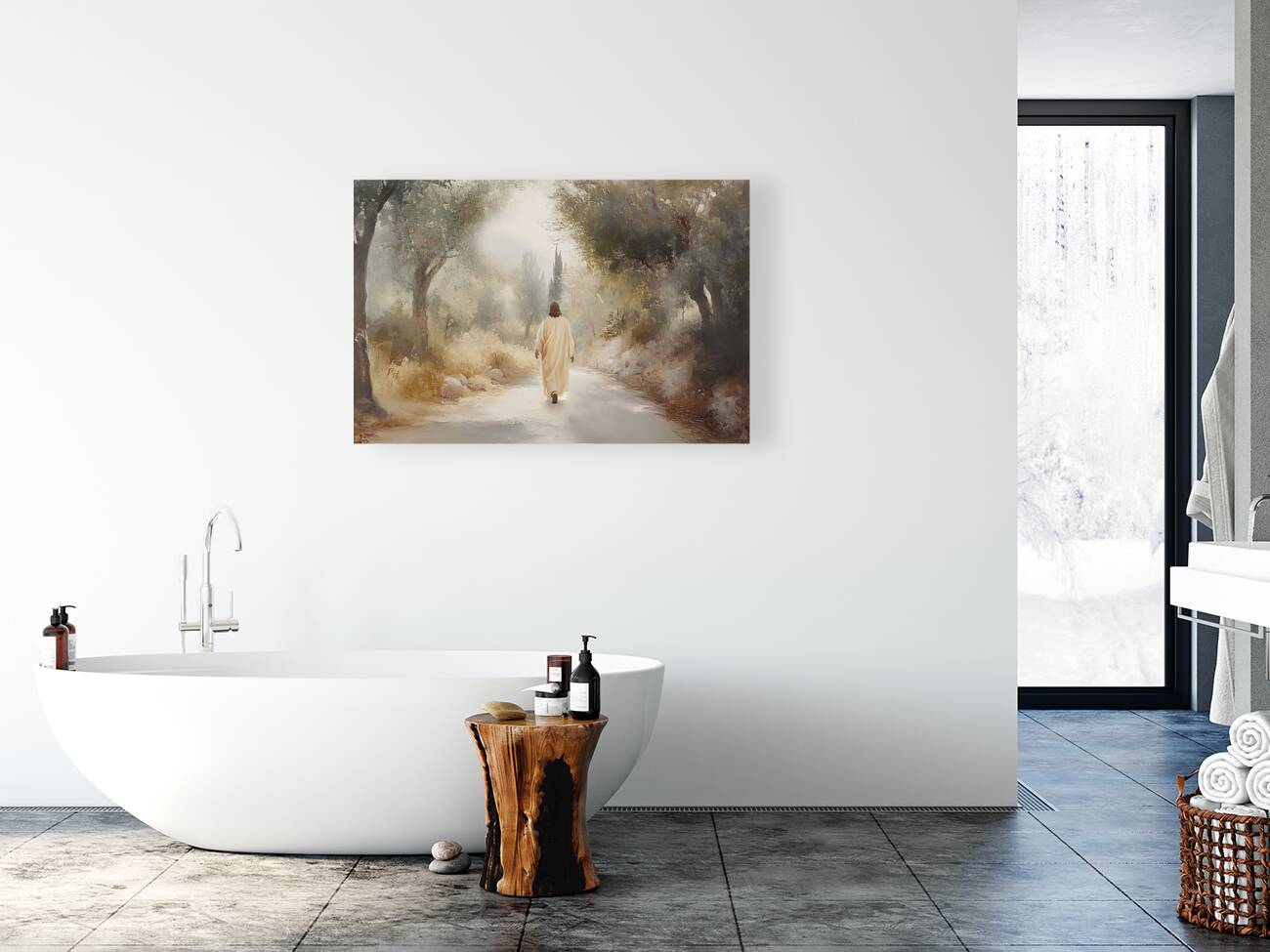 Walk the Path Landscape Reproduction