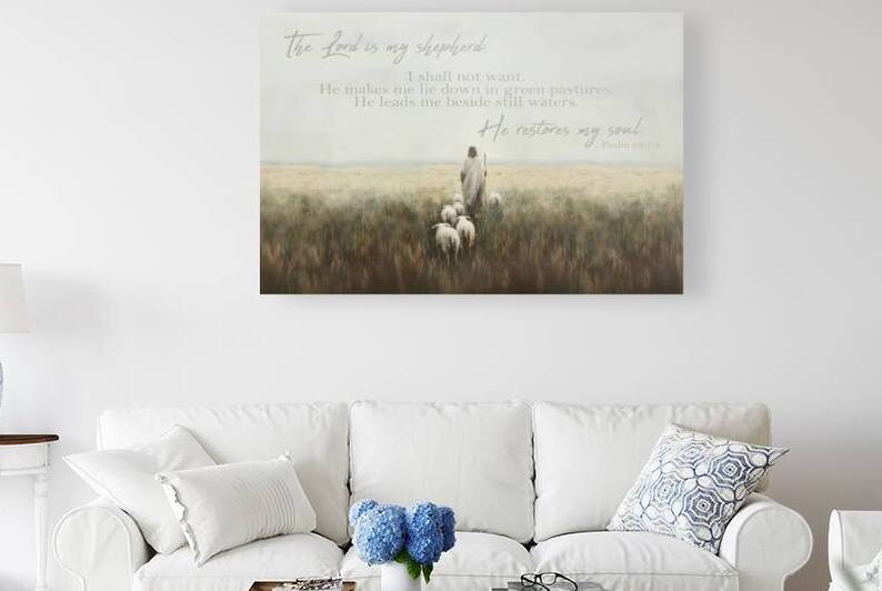Return to the fold  Psalm 23:1-3 by Heidi G Smith