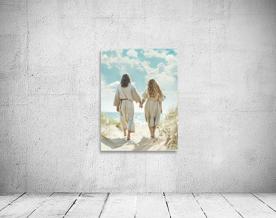 I Will Walk with Jesus Wall Preview