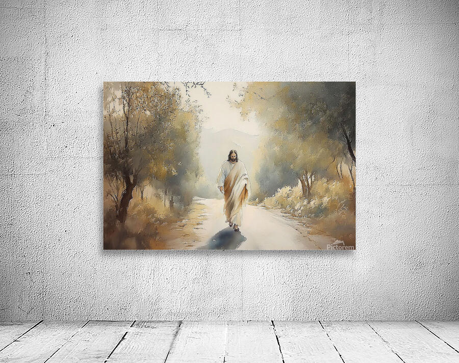 Christ on the Path Wall Preview
