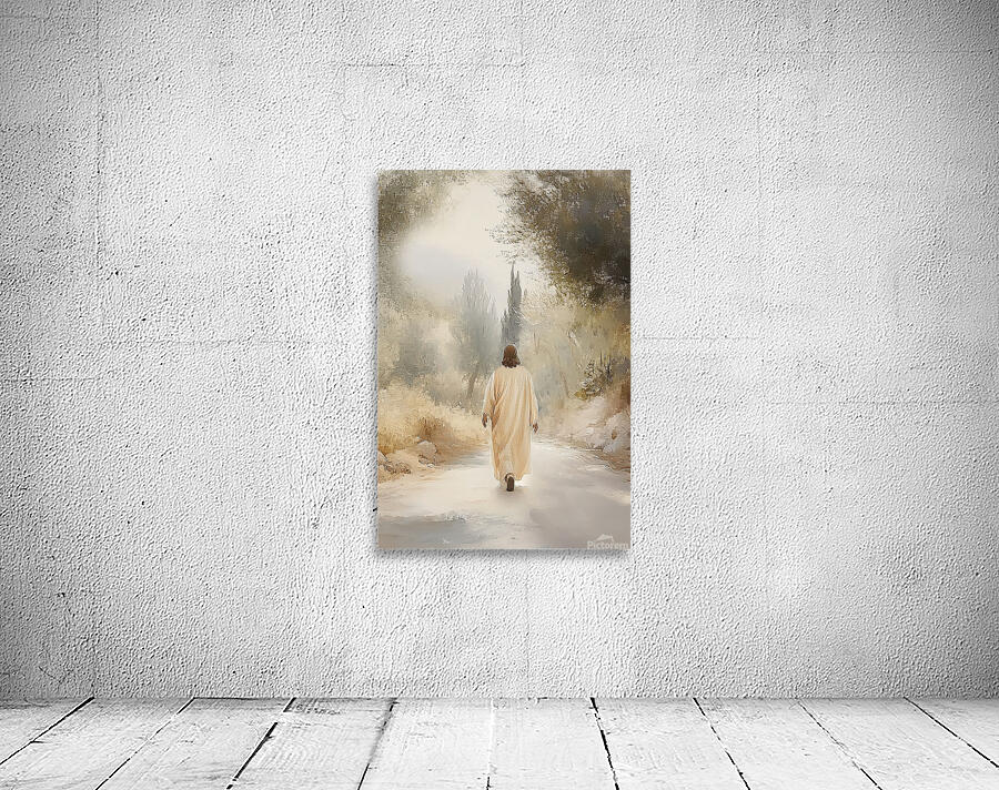 Walk the Path Vertical  Wall Preview