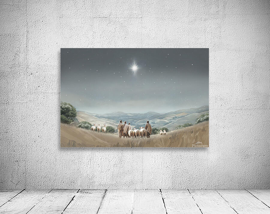Shepherds Watching  Wall Preview