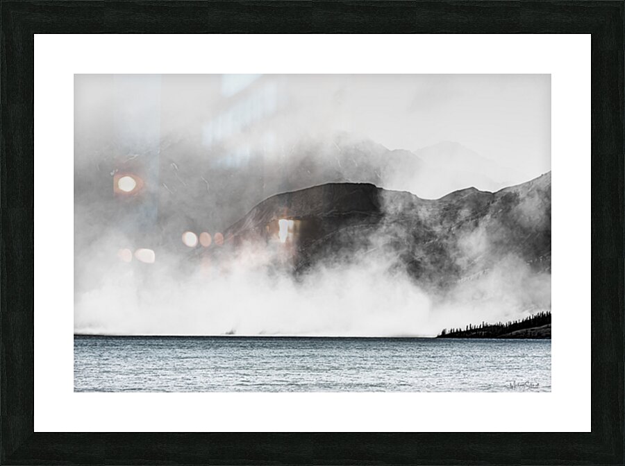 Kluane Dust - BW16001 Picture Frame print