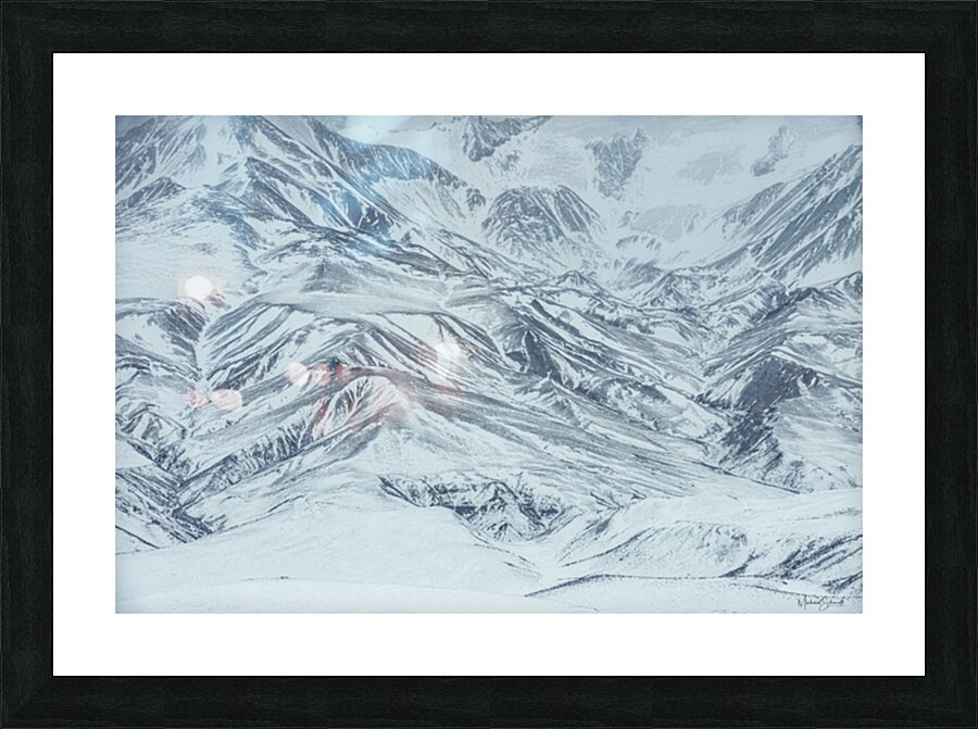 Monochromatic Burwash - LS19005 Picture Frame print