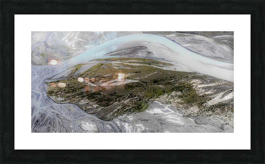 Glacial Runoff - LS19006 Picture Frame print