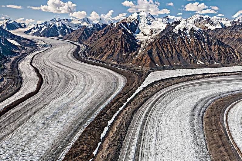 Kaskawulsh Glacier - LS11001 by MICHAEL SCHMIDT PHOTOGRAPHY