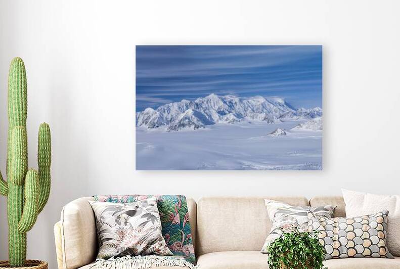 Mount Logan - LS09002 by MICHAEL SCHMIDT PHOTOGRAPHY