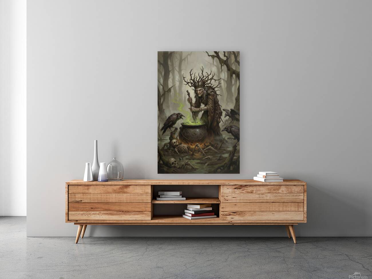 The Swamp Witch Cauldron Reproduction