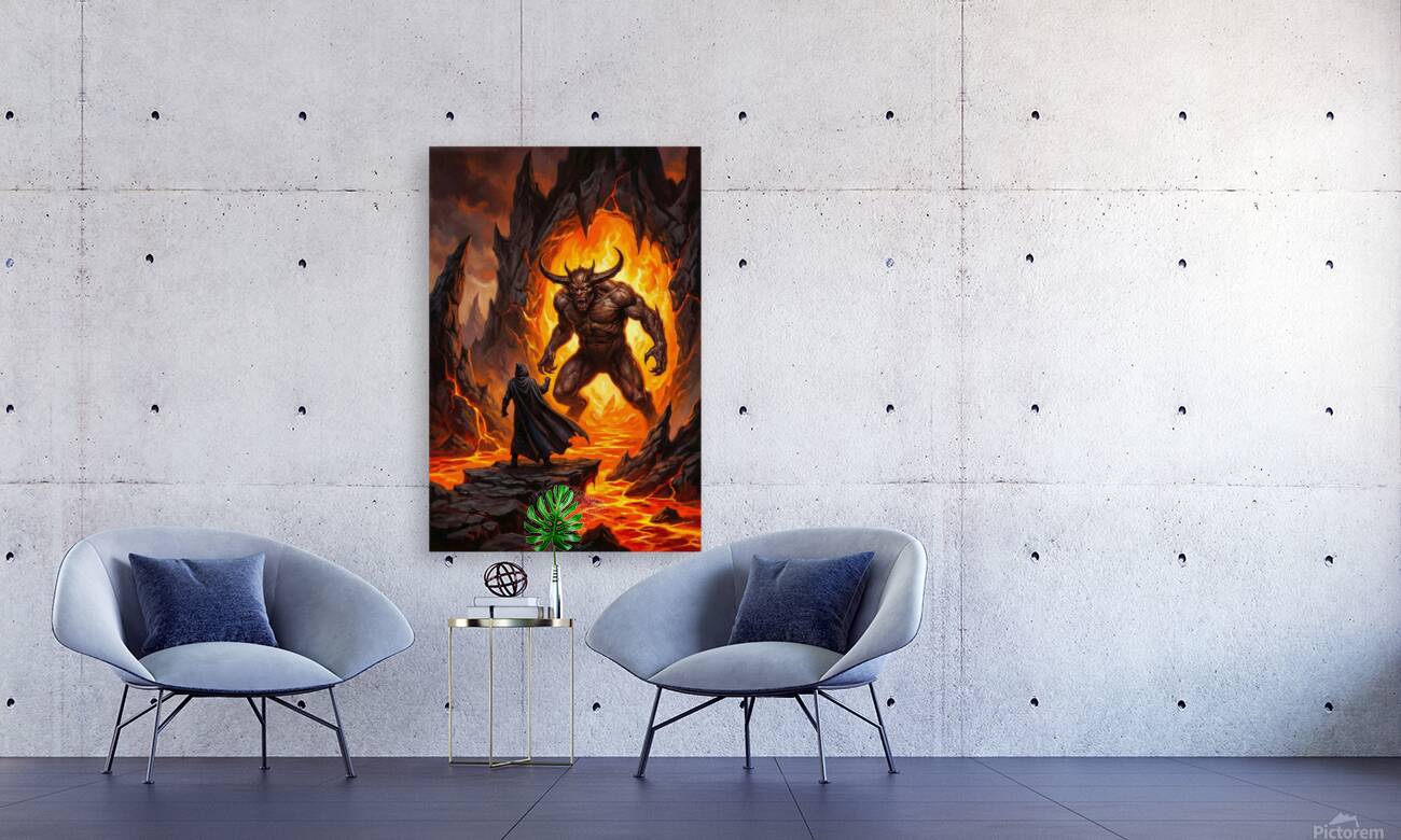 Facing the Infernal Gate Reproduction