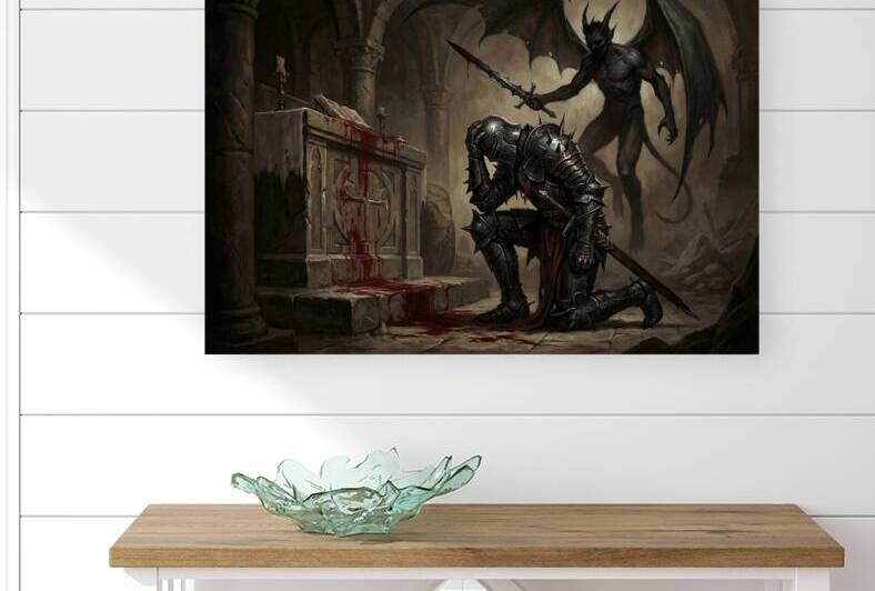 The Fallen Paladin by Titan Lore