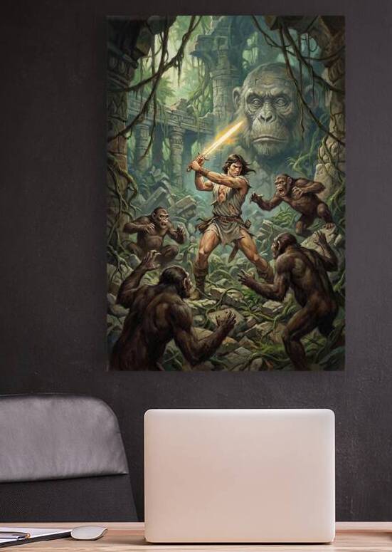 Jungle Hero vs the Ape Tribe by Titan Lore