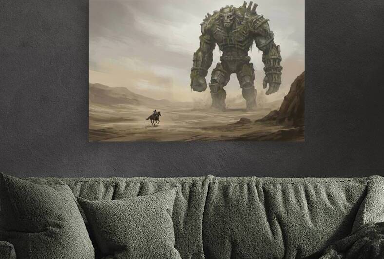 Colossal Stone Guardian Encounter by Titan Lore
