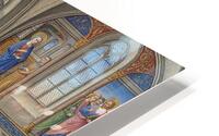 The Medieval Scriptorium HD Metal print